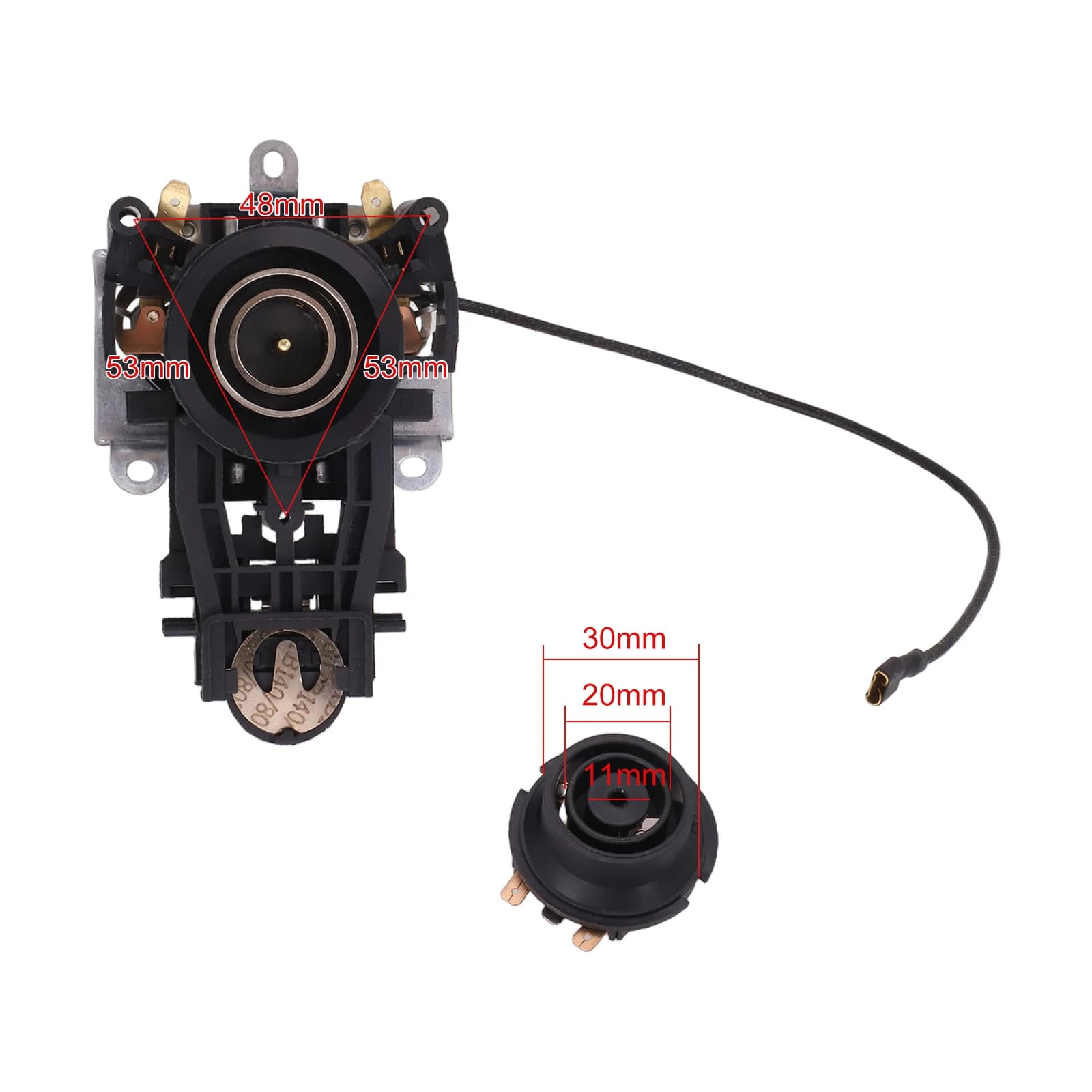 Electric kettle Thermostat Parts kettle Repair kettle Temperature sensor Component Thermal protection device Repair kit kettle