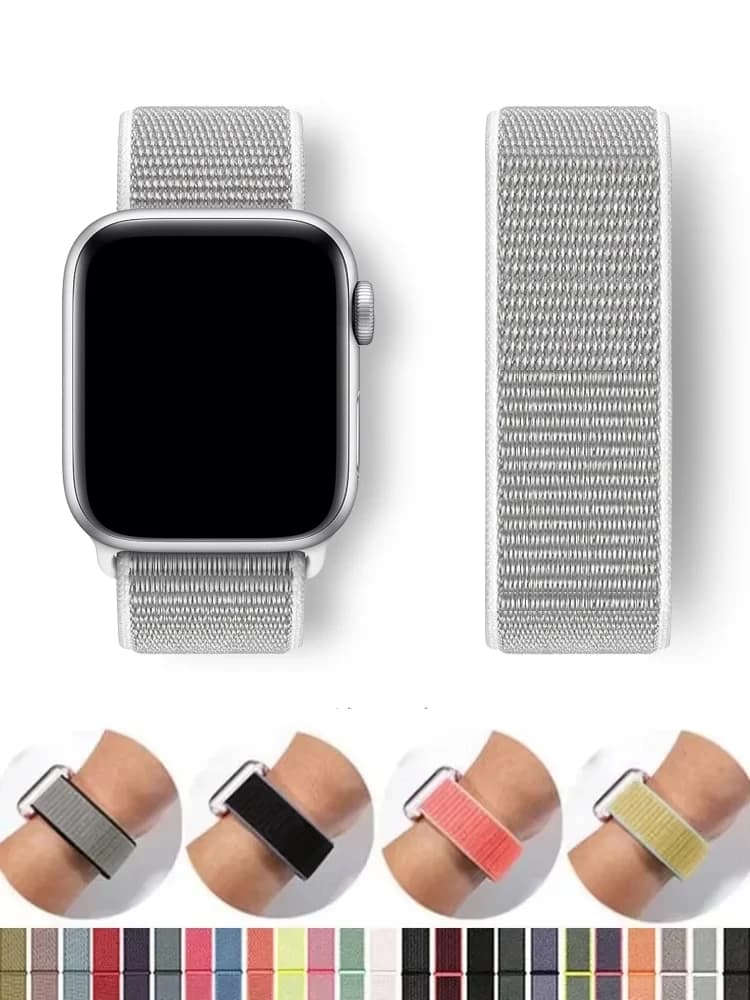 Cinturino in nylon per cinturini Apple Watch 44mm 40mm 49mm 41mm 45mm 42mm 46mm Bracciale Correa IWatch Series 10 7 6 5 4 Se 8 9 Ultra2