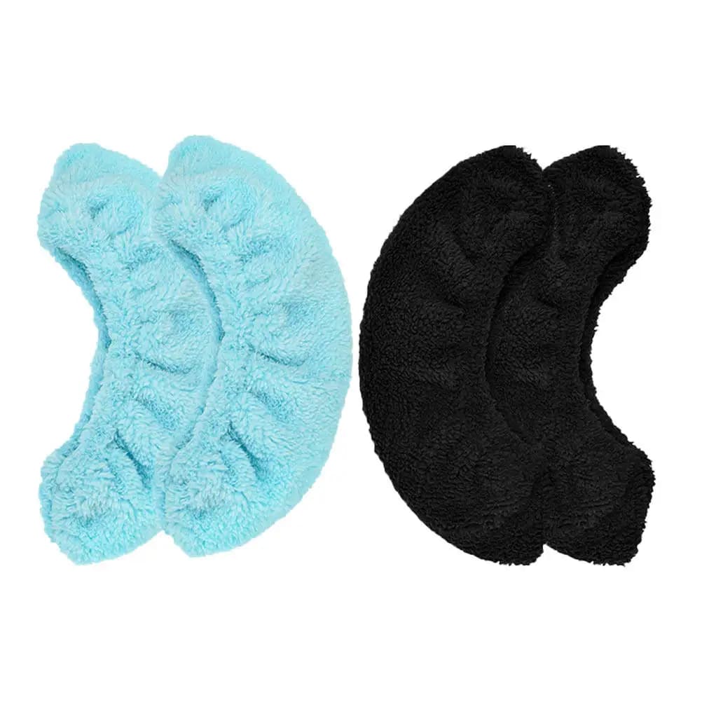 2 Paia di Coprilame Elastici per Pattini da Bambino, Protezioni Spesse Assorbenti per Pattini da Ghiaccio, Coprilame Durevoli per Hockey