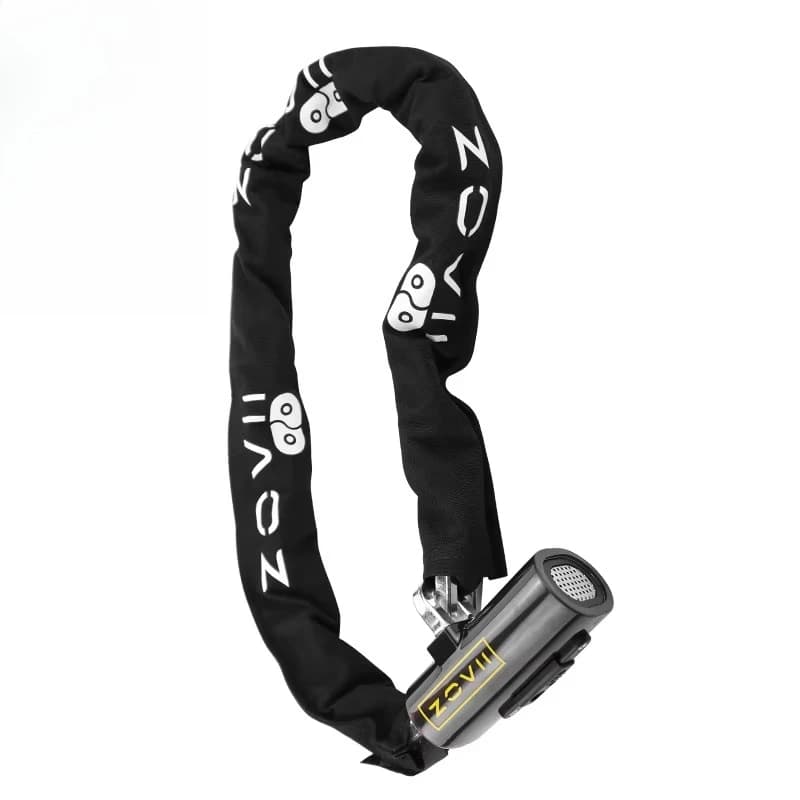 Lucchetto a catena con allarme da 120 dB in acciaio inossidabile con tecnologia anti-perforazione impermeabile Ip67 da 1200 mm per magazzino motociclistico
