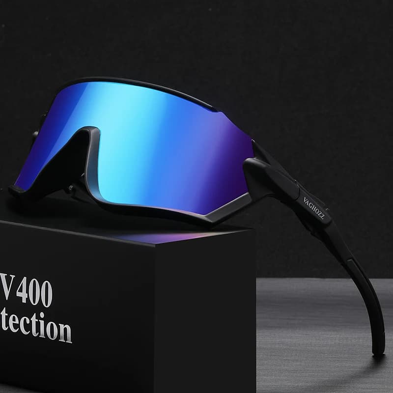 Vaghzz anti-uv Outdoor Sport Bike occhiali da sole da pesca occhiali MTB ciclismo bici occhiali da bicicletta