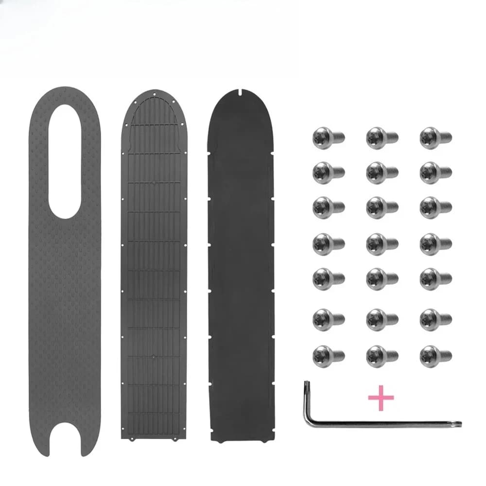 17/21PCS Viti Coperchio inferiore della batteria per Xiaomi M365 1S Pro Pro2 4 Pro Scooter elettrico Anti-collisione antiscivolo Piano Board Parte