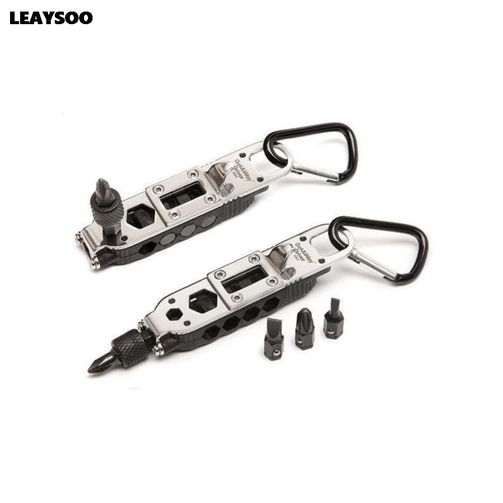 1/2Pcs Multi Functional Pocket Screwdriver Tool Kit 90 180 Degree Adjustable Slotted Phillips Bits Set Maintenance Hardware