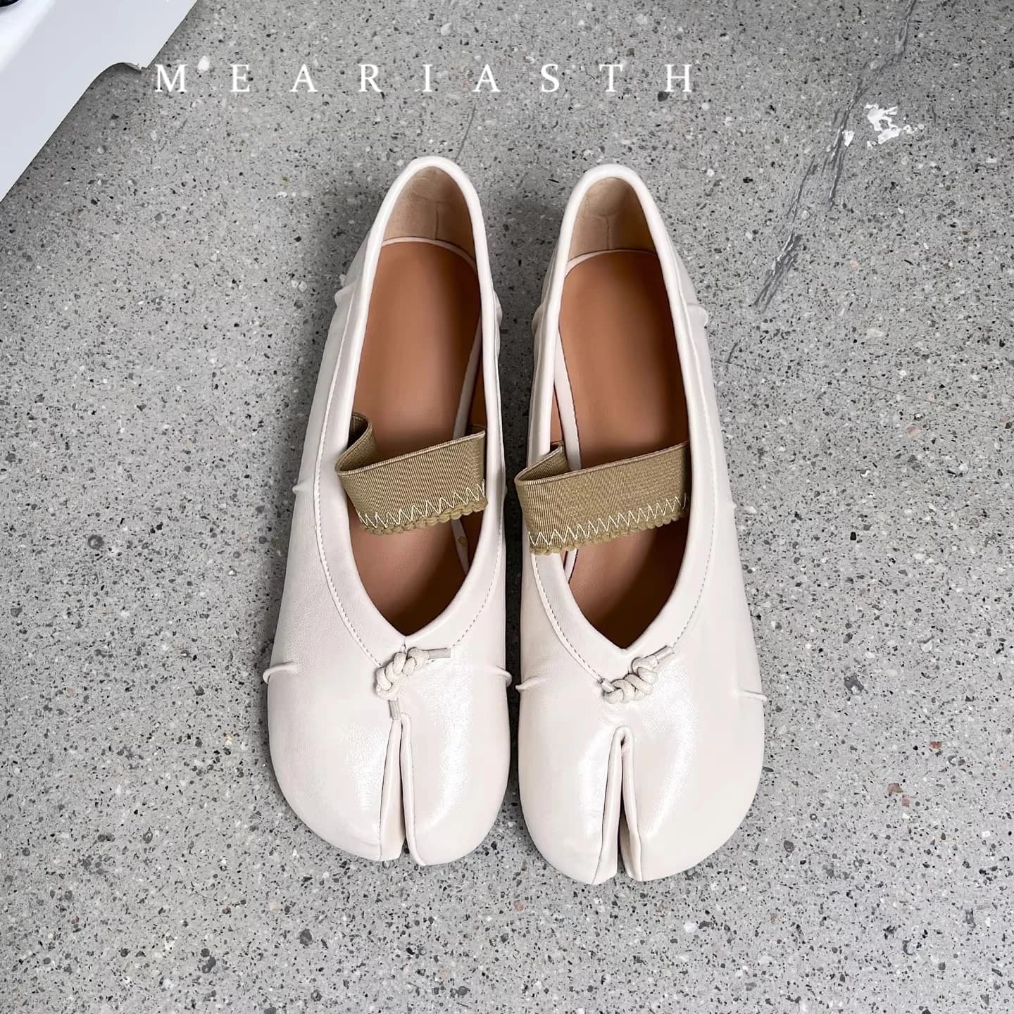 Mocassini Casual da Donna con Punta Divisa, Scarpe Basse Moda Primavera Autunno, Loafers Tabi, Mocasines Mujer, Zapatos