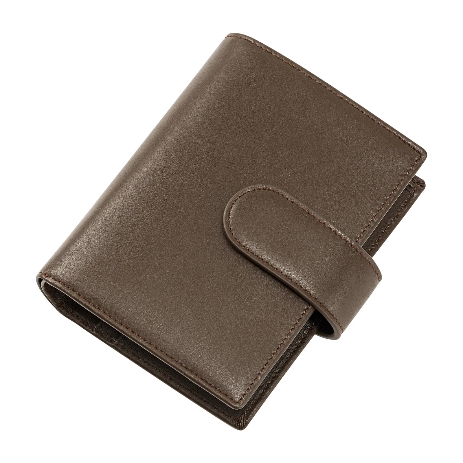 Smartfee Pocket A7 Planner 6 Rings Binders Nappa Genuine Leather Organizer Notebook Agenda