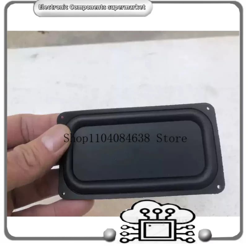 Radiatore per bassi a forma di traccia 104*56mm per altoparlante Bluetooth fai da te, driver ausiliario Super Bass