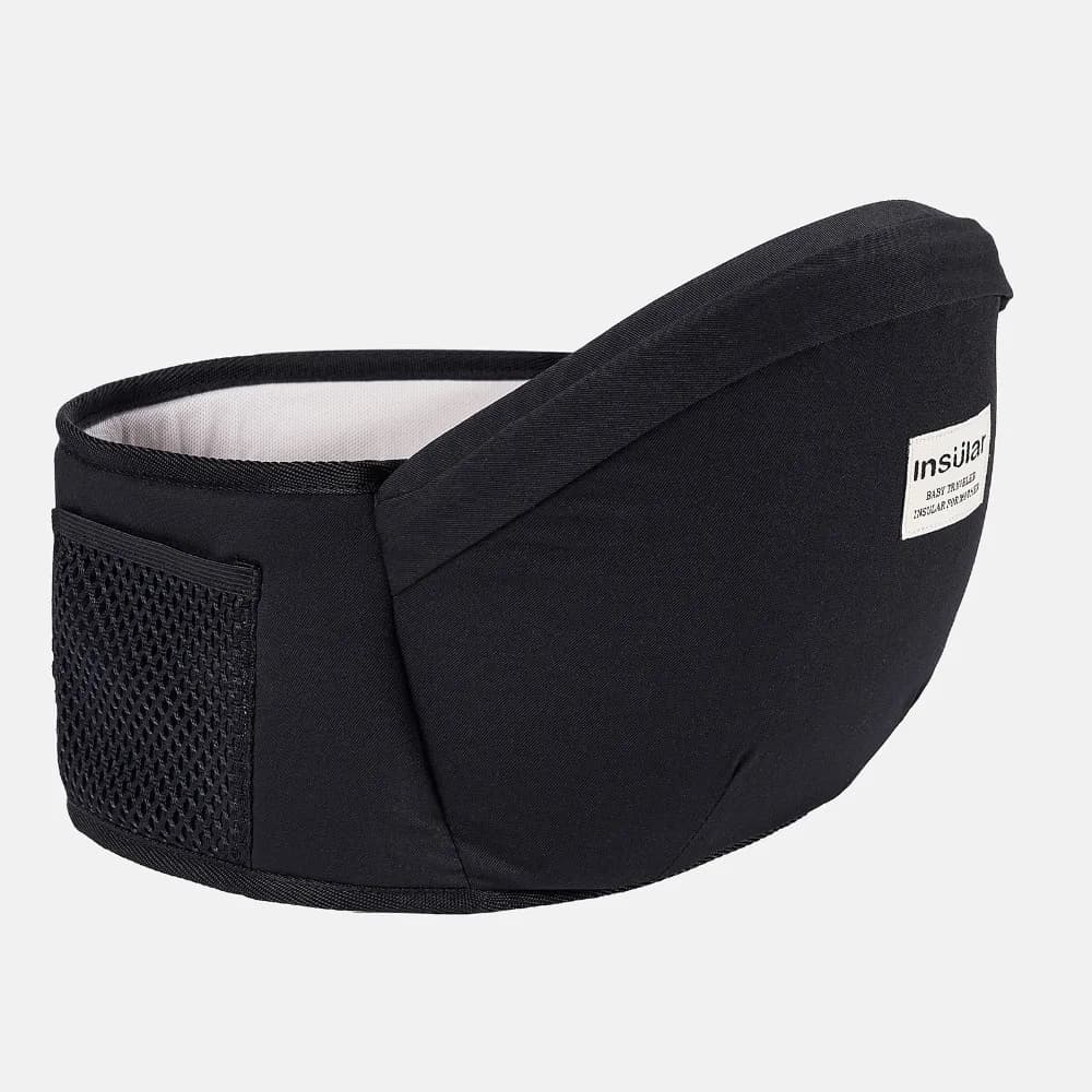 Marsupio traspirante Borsa da canguro per neonato in materiale morbido Sgabello da cintura per neonato Cintura per sgabello in vita con supporto anteriore per neonato