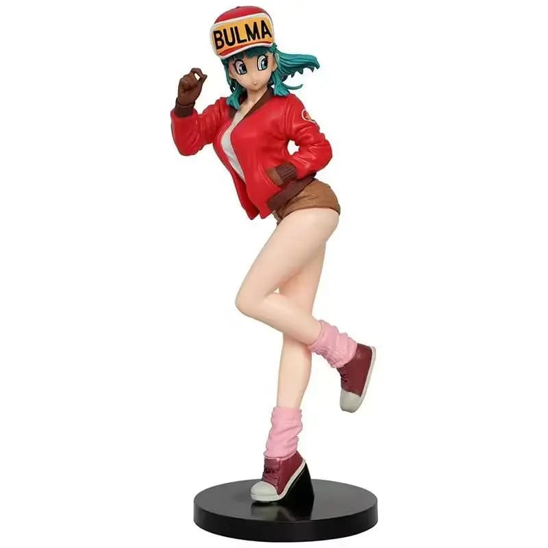 26 cm Dragon Ball Figure Infanzia Z Bulma Action Figurine Statua Giocattolo Modello Bambola Decorazione da collezione Regali di Natale per bambini