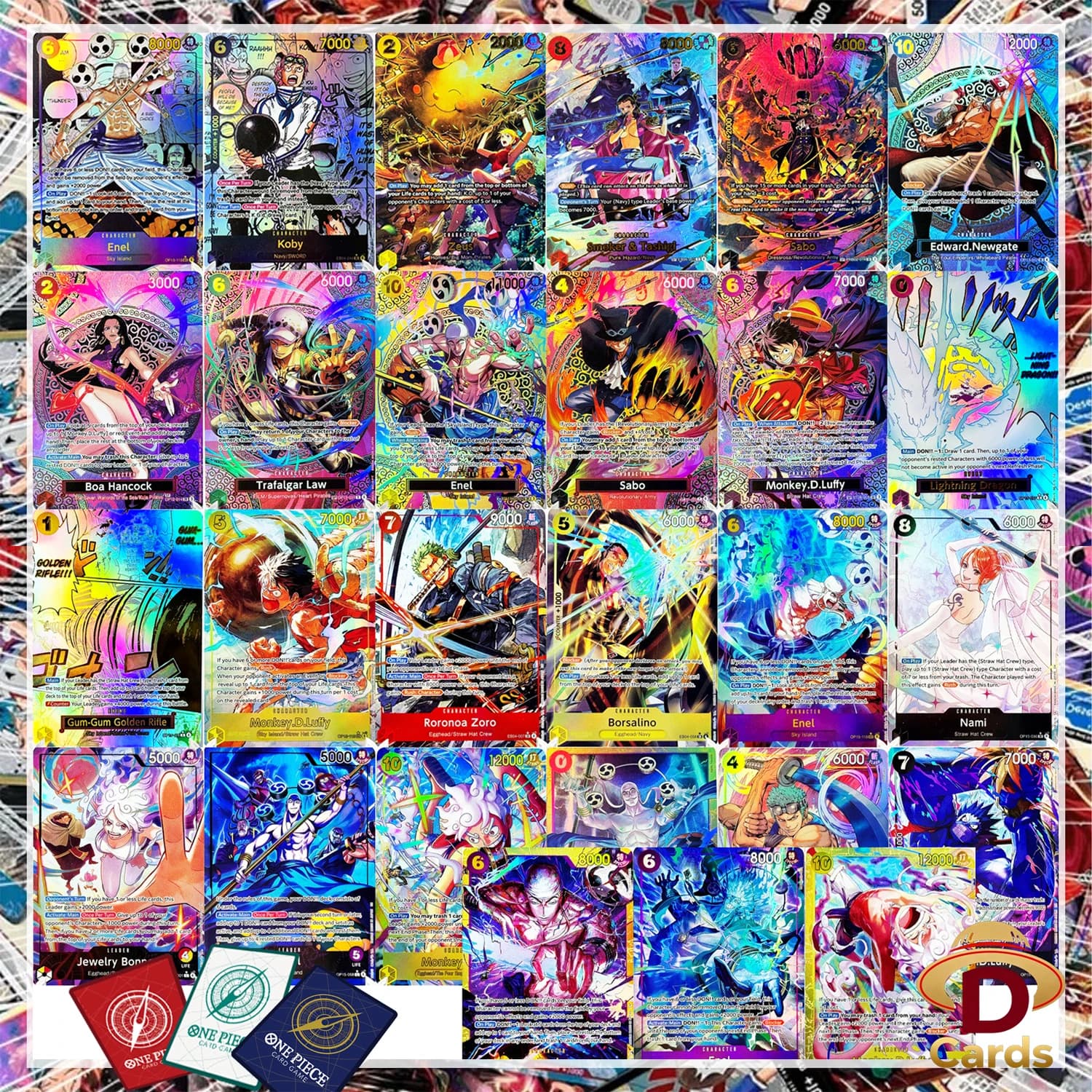 (OP15) Nuova Collezione di Carte One Piece 2026: Avventura sull'Isola di Kami - Serie Set, Replica Artistica, Carte da Gioco Anime
