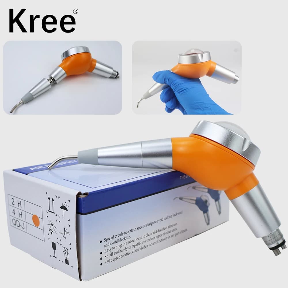 Attrezzatura Dentale per Pulizia Orale, Easy-Jet Standblasting, Air Prophy, Lucidatura a Flusso d'Aria, Sbiancamento Denti, Strumento per Dentisti