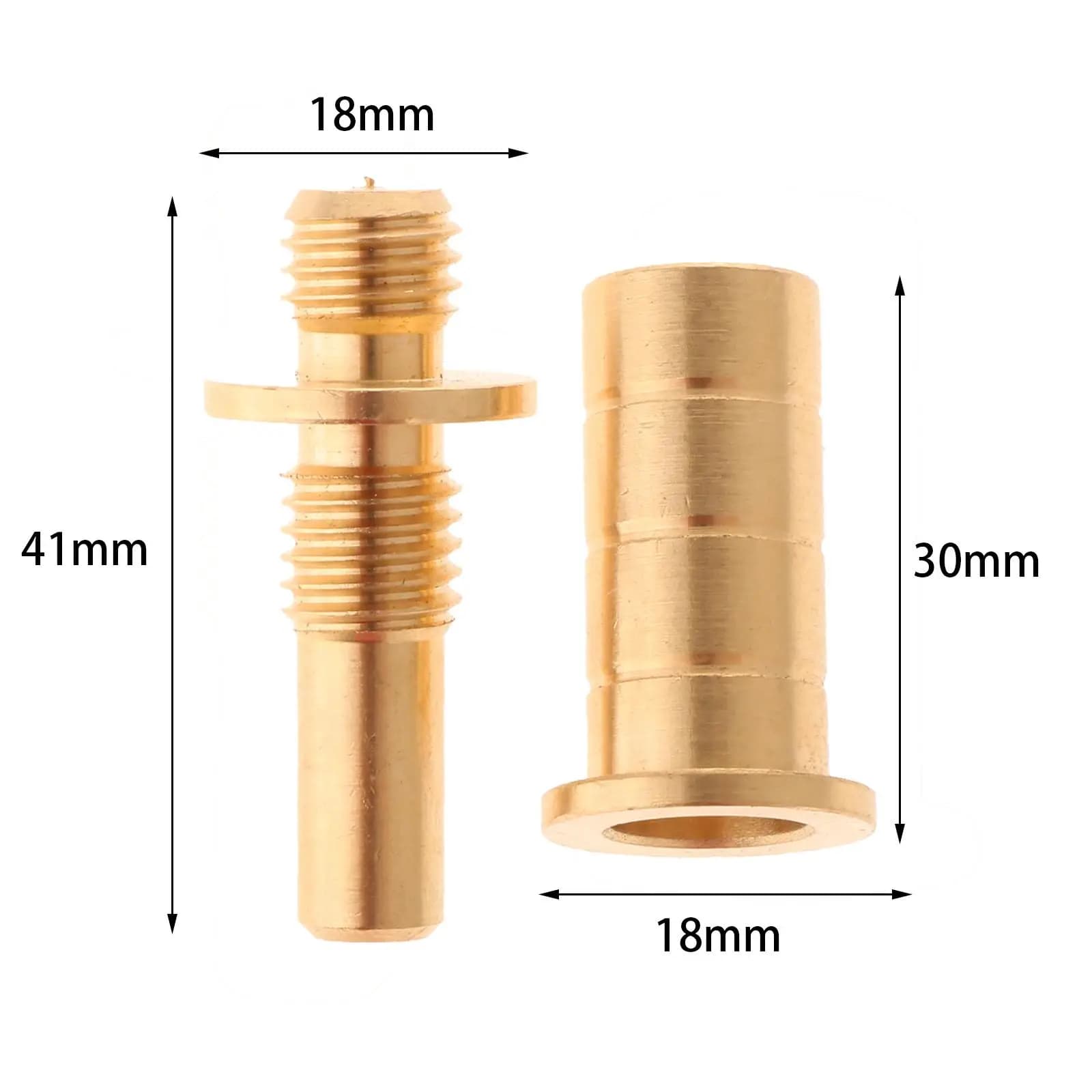 Pool Cue Joint Screw Billiards Supplies Brass Connector for Cue Handle Control and Precision Enhancement