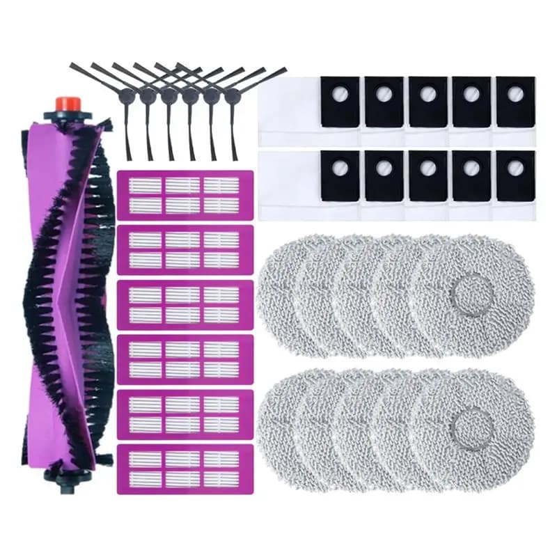 Kit Accessori B53C per Aspirapolvere Eureka J15 Pro Ultra: Spazzola Principale, Spazzola Laterale, Filtro HEPA, Panno Lavapavimenti, Sacchetto Raccoglipolvere per una Pulizia Efficiente
