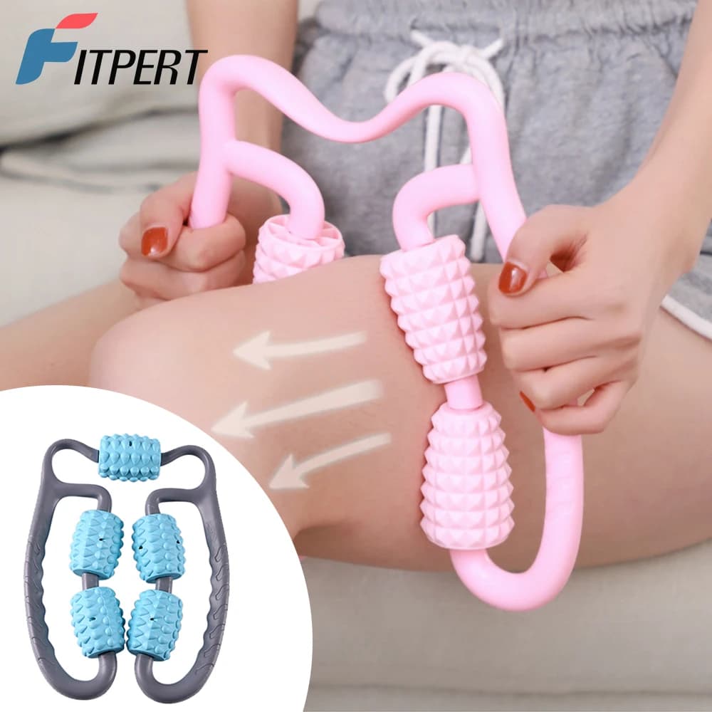 360 ° Double Angle Foam Manual Massage Roller for Legs, Neck, Arm, Life, Muscle Massage Roller
