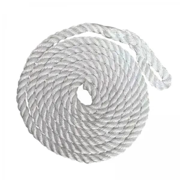 Corda di Ancoraggio 5x79 Pollici, Doppia Treccia Multiuso per Gommoni e Boe, Accessorio Leggero