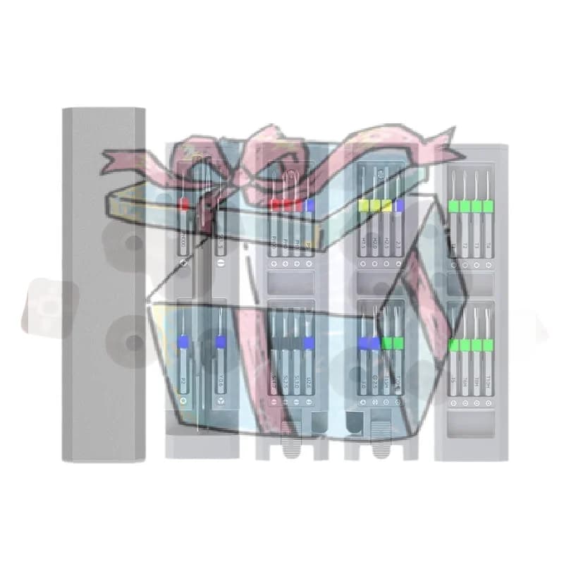 【CCA】1 Set di 31 Cacciaviti di Precisione Magnetici Torx, a Croce ed Esagonali per Riparazione di Telefoni, Orologi e Laptop