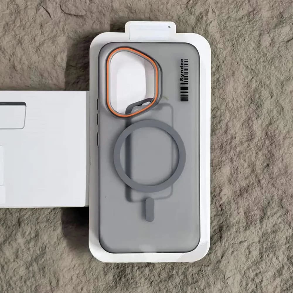 Codice a barre semitrasparente ultra sottile per custodia magnetica opaca Magsafe per Huawei Honor 400 300 Ultra Magic 7 6 Pro Lite Cover rigida per PC