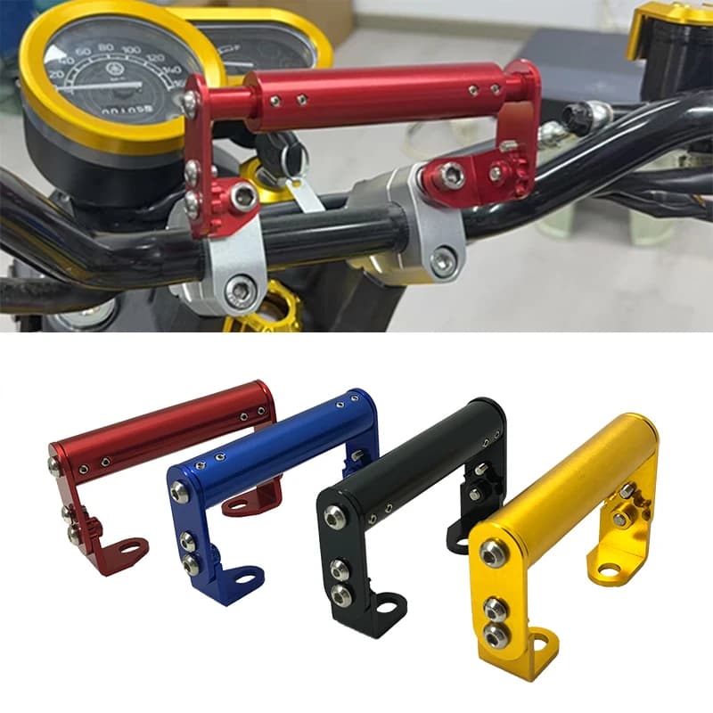 Universale Del Motociclo Supporto Del Telefono Del Basamento Piastra di Navigazione GPS Staffa Per Honda NC750X Per SUZUKI DL650 Per Yamaha Per KAWASAKI