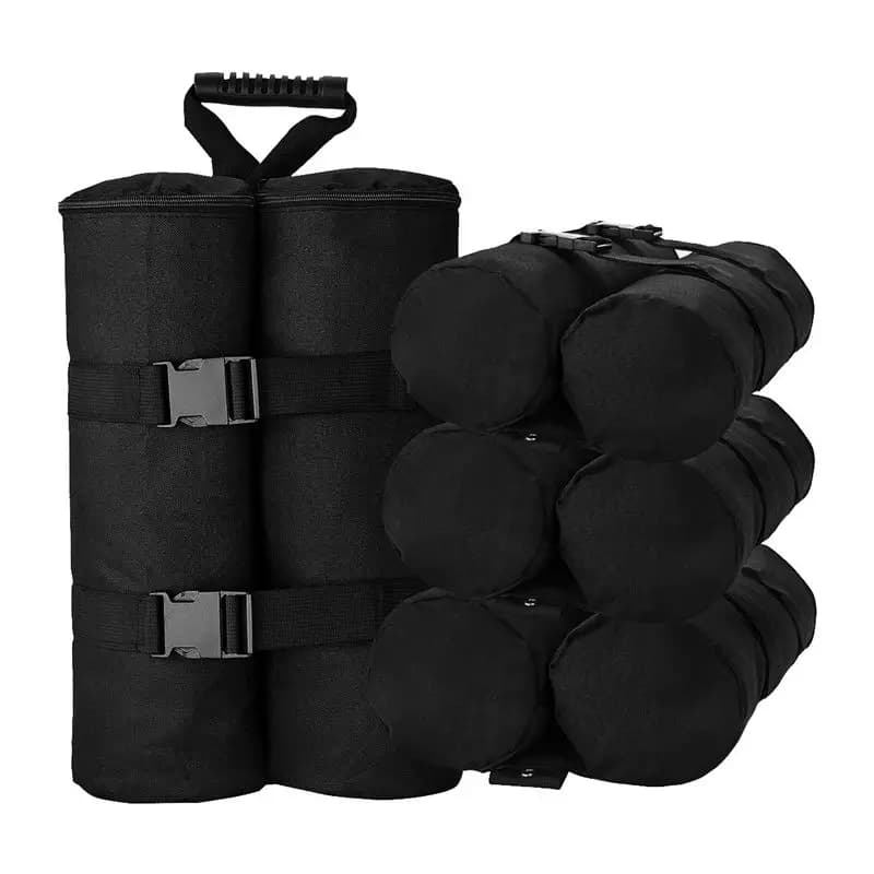 4 Pezzi Sacchi di Sabbia per Tende da Campeggio, Pesi per Tende, Sacchi Antivento, Accessori per Fissaggio Gambe Tenda