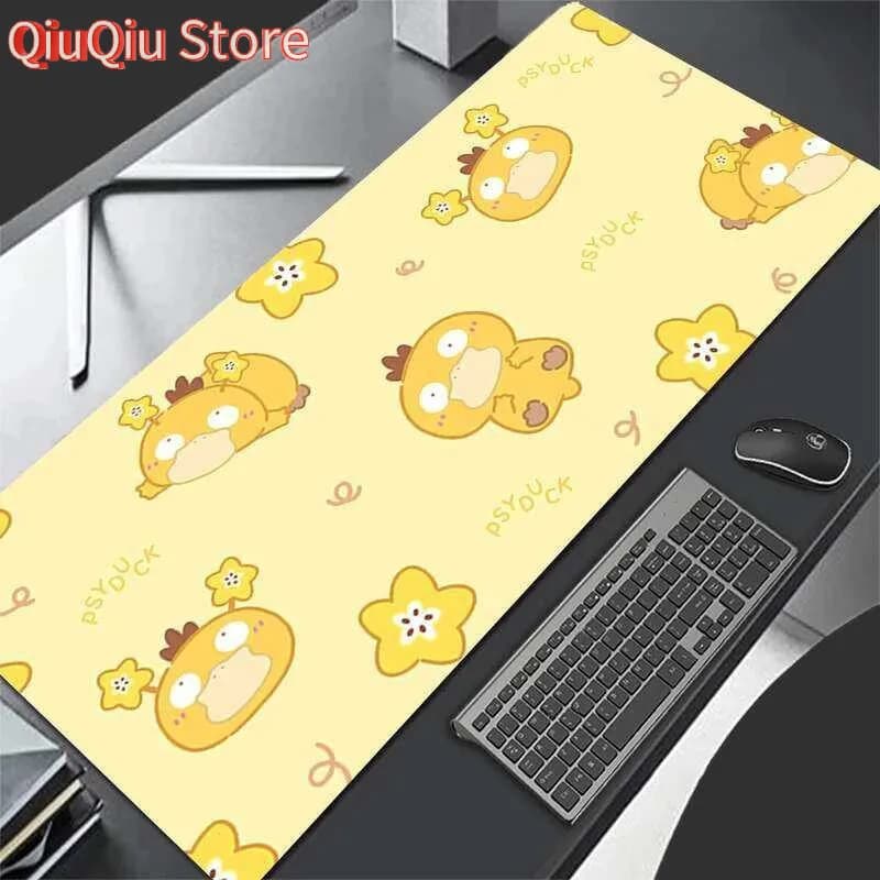 Nuovo Mouse Pad Più Grande XXL 900x400 Velocità PC Tastiera Del Computer Pad Anime P-pokemon P-psyduck Scrivania Zerbino Accessori Da Gioco Mousepad-