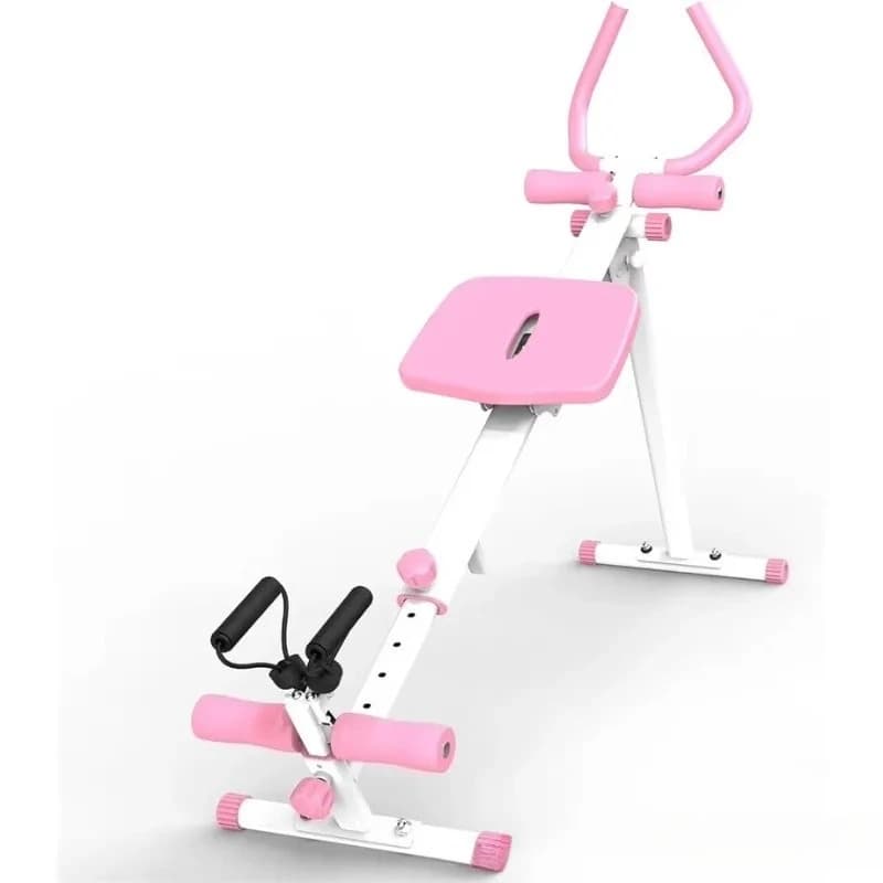 Adjustable Multi-Functional Foldable Abdominal Trainer for Home Use Abdominal Toning and Waist-Slimming Home Fitness Equipment