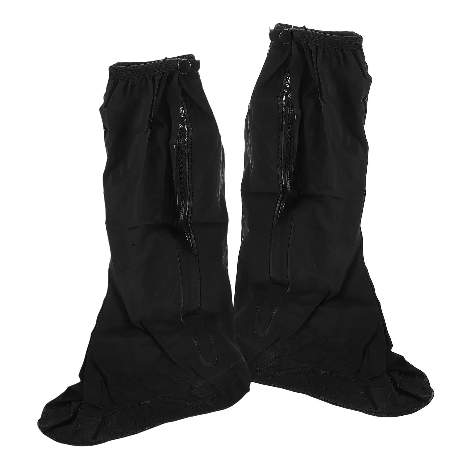 1 Paio di Copriscarpe Impermeabili Antiscivolo con Chiusura Elastica a Scatto, Perfetti per Campeggio, Escursionismo, Pesca e Ciclismo