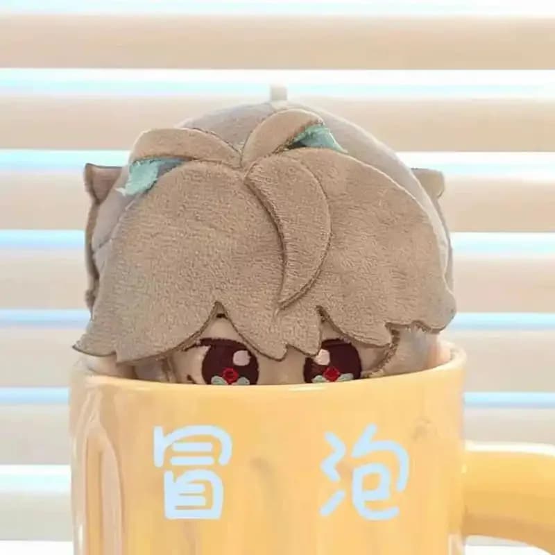 CyAnime Gioco Genshin Impact Alhaitham Decorazione Cosplay Mini Starfish Corpo Portachiavi Regalo della mascotte Peluche Bambola Ciondolo del fumetto 10CM