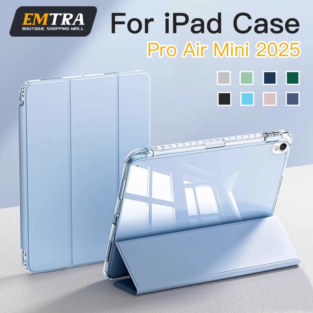 Per 2025 Custodia IPad Air 11 IPad 10a generazione 11a A16 9a Cover Gen IPad Pro12.9 11 7 10.9 pollici 12.9 M2 M3 M4 Custodia portapenne