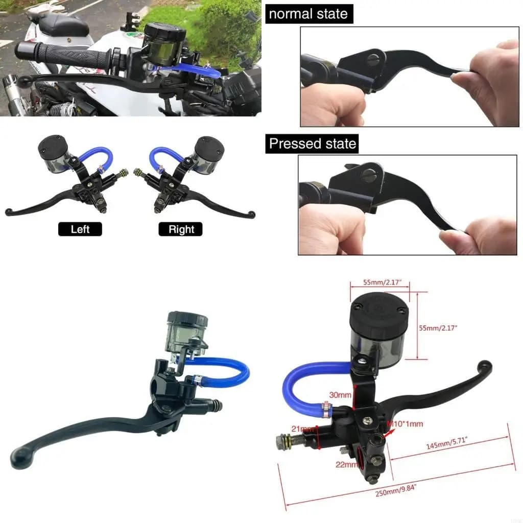 Brake Pump Cylinder Handle Reservoir Set Brake Hydraulic Clutch Racing-Motorcycle Dirt Pit Bike for LC150 LC135 New