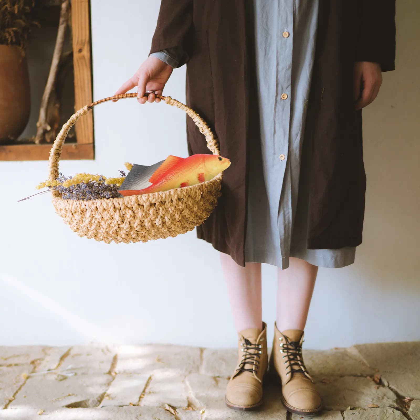 2 Pezzi di Raffinati Ornamenti a Forma di Pesce Artificiale in Materiale PU, Realistici, per Giochi Educativi per Bambini e Decorazioni per la Casa