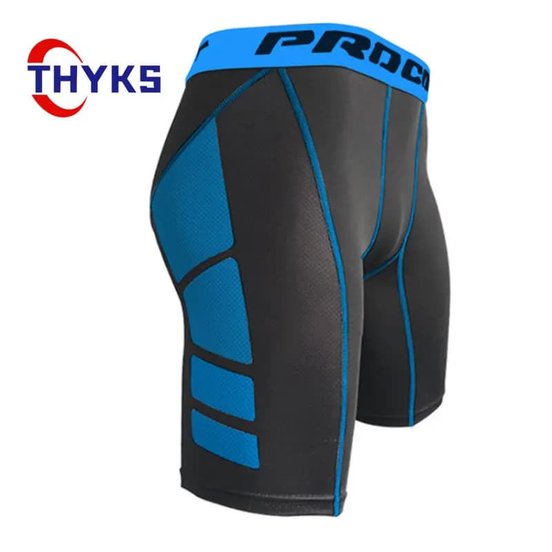 Men's Summer Cycling Shorts Gym Slim Fit Football Basketball Trousers Hiking and Mountaineering Sport Footwear Cycling Shorts