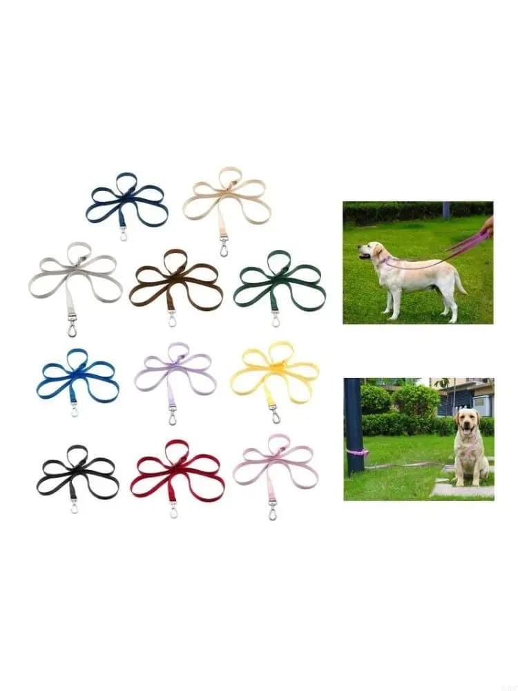 Dogs Leash Hand Release Pet Leash Tractions Rope All Size Breeds Walking Leash X3UC