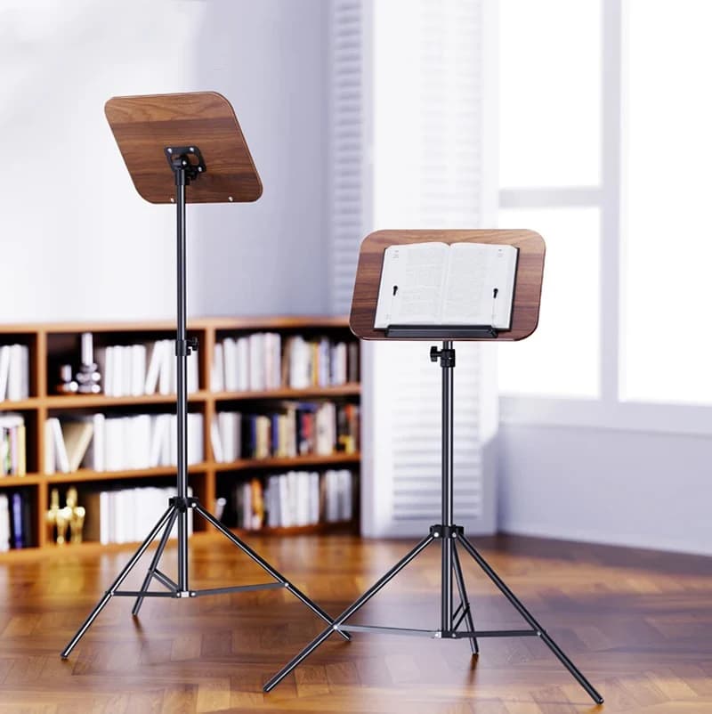 Supporto per lettura da pavimento Scaffale telescopico di sollevamento Supporto per spartiti Libro illustrato Clip fissa per laptop Supporto per iPad Supporti per lettura di libri