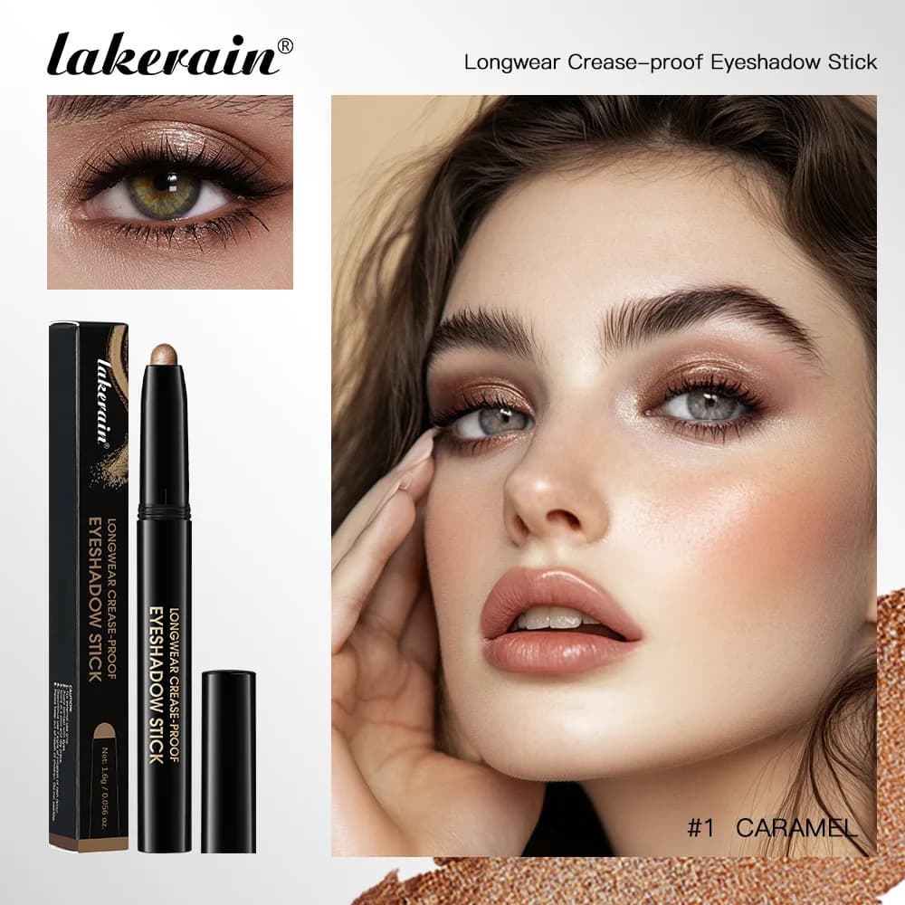 New Stick Shade 10 Colors, Opaque and Perlato, Natural Flame, Eye Contour One Touch, Eye Pen Umbrella Practice