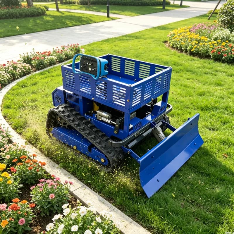 Customized Stable Running Lawn Mower Robot Professional Lawn Mower For Forest Fire Belt Weed Clearing Undergrowth Removal Work