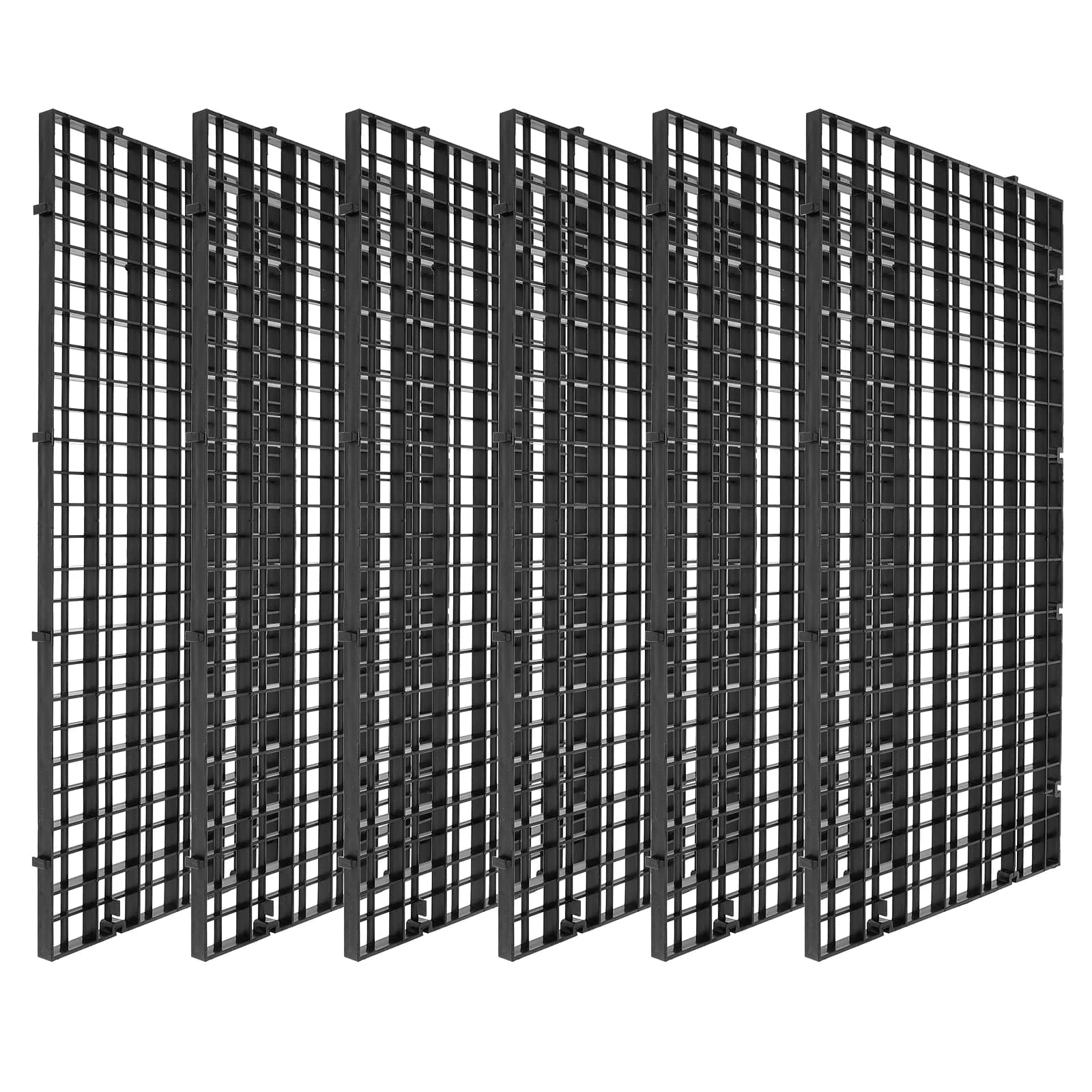 6 pz Filtro Inferiore Griglia Piastra Acquario Separatore Net Splitter Substrato Resistente Alla Corrosione Isolamento Divisore Acquario Filtro