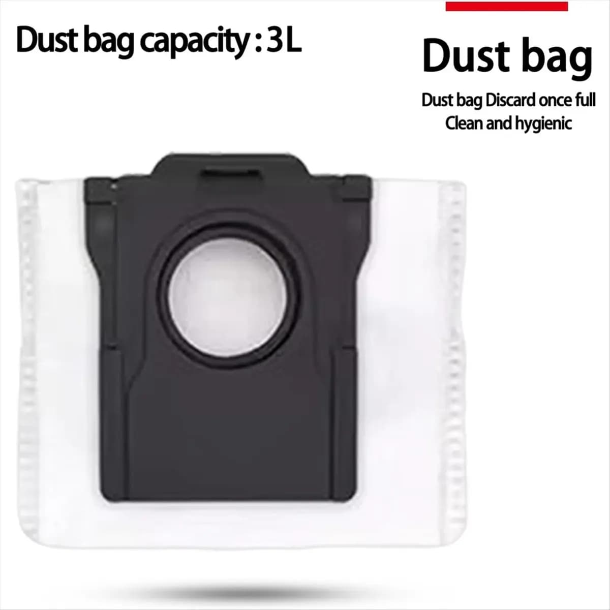 Kit di Ricambio AA96 per Robot Aspirapolvere D10 Plus Gen 2/RLD32GD: Spazzole Principali e Laterali, Filtro HEPA, Sacchetti per Mop