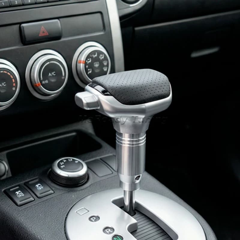 Car shift knob Auto shifter for Renault Koleos QM5 Qashqai J10 X-Trail T31 juke 2011-2014 Rogue carbon fiber interior trim