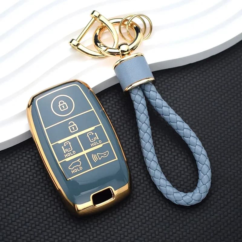 Custodia protettiva per chiave Fob con telecomando a 6 pulsanti per KIA Sedona Grand Carnival Sorento Custodia per chiave per auto in TPU