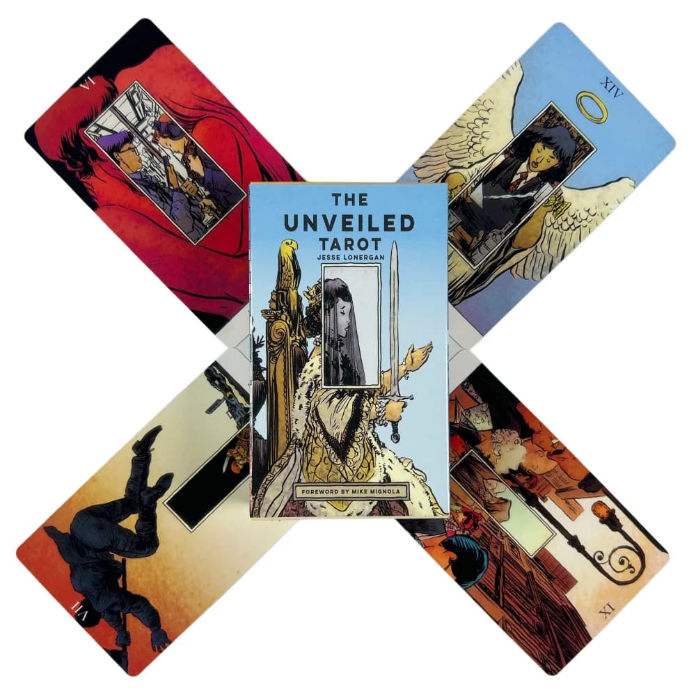 The Unveiled Tarot cards A 80 Deck English Fortune Telling Tarot Deck Family Party Leisure Table Game (with 2 Special Cards)