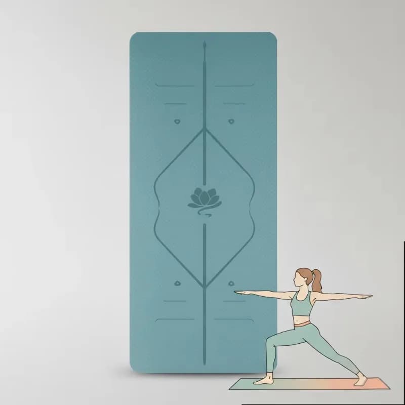 Premium Exercise Mat Extra Toothproof Design Mat Ideal for hot yoga exercises Workout at home Hot sale
