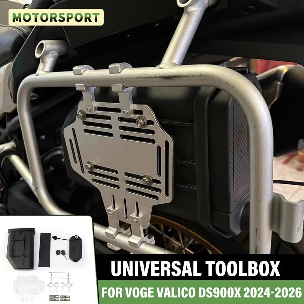 Per CF MT800 800MT 650MT 450MT 800 650 450 MT Universale Moto Lato Cassetta degli attrezzi Scatola di immagazzinaggio di Primo soccorso/kit di guasto Cassetta degli attrezzi