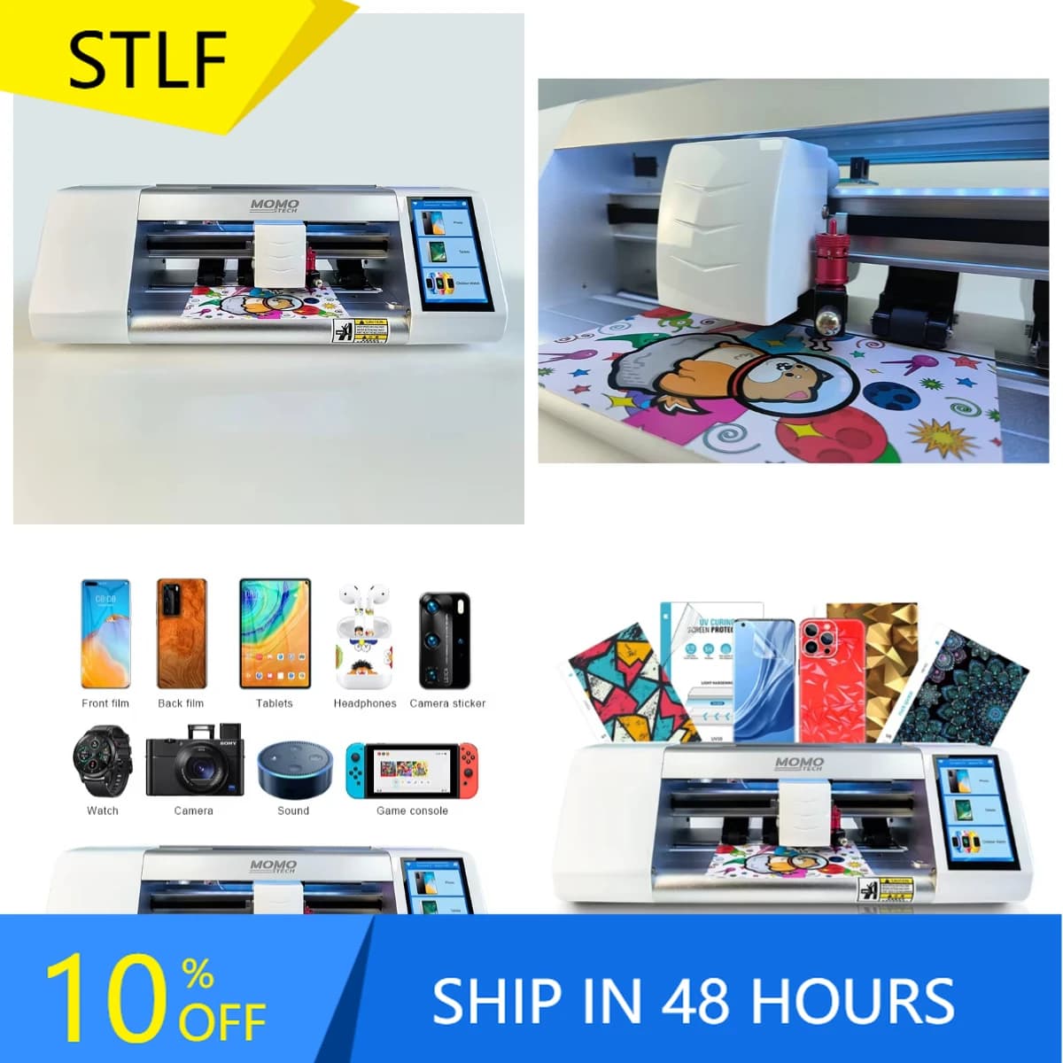 WJW Smart Touch-Screen cutting machine for PC films for mobile phones, cameras, smartwatch - Idrogel TPU screen protections