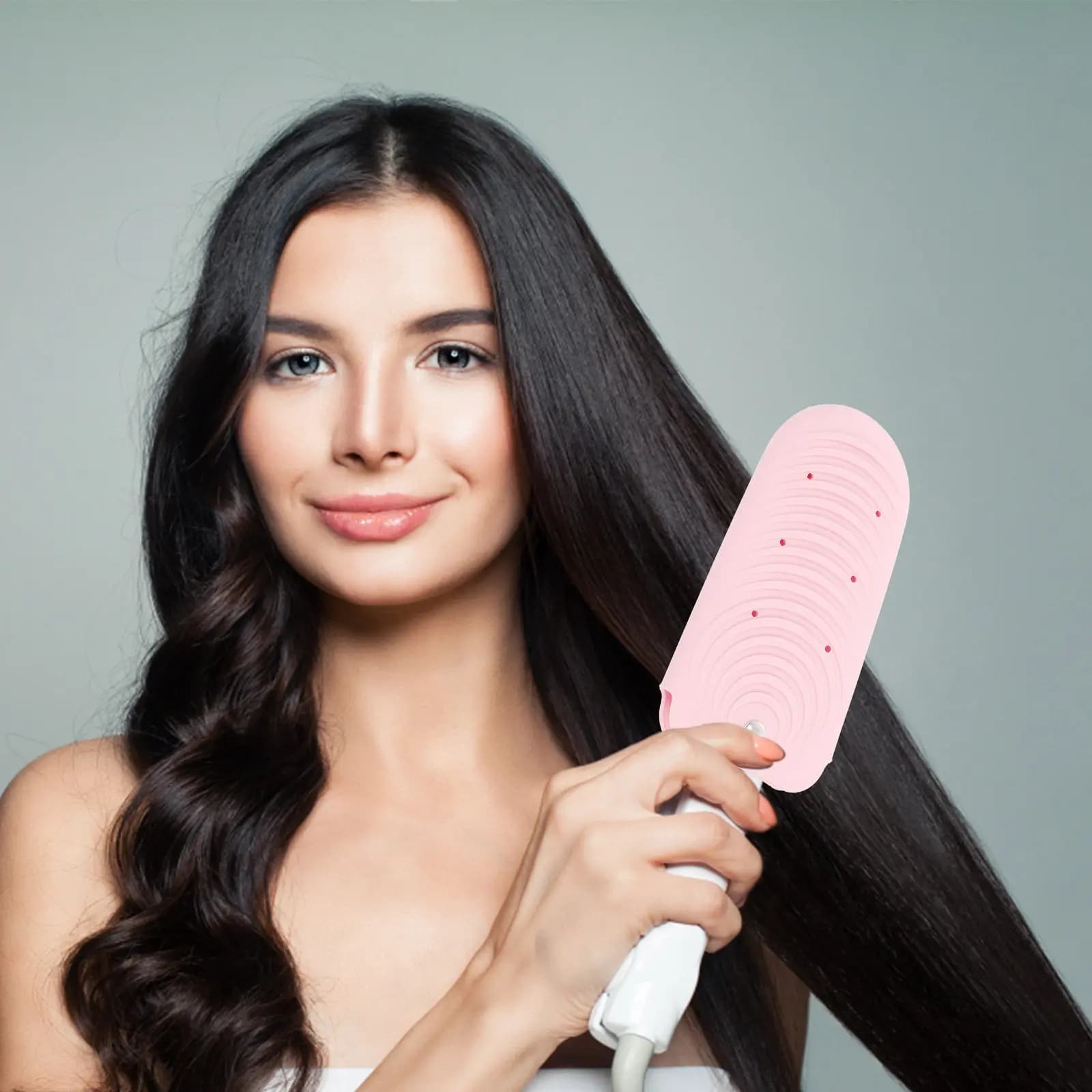 Custodia Flessibile in Silicone Resistente al Calore per Piastra, Ferro Arricciacapelli, Asciugacapelli, Strumenti di Styling a Caldo, da Viaggio, Casa e Salone