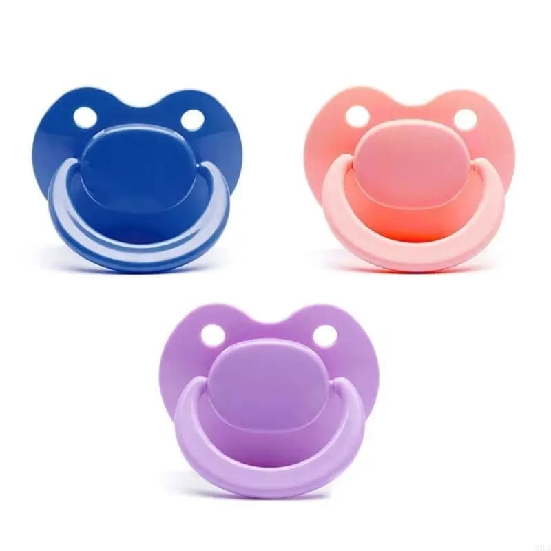 Ciuccio adulto calmante calmoso capezzolo morbido giocattolo teether per donne in gravidanza
