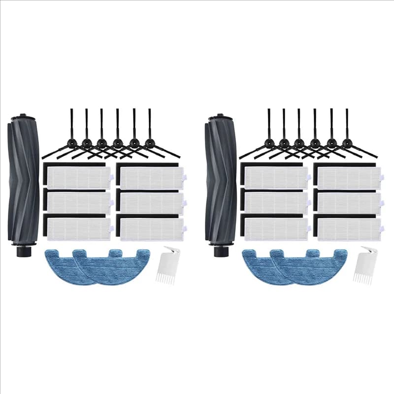 A005-2X For OSOJI 950 990 680 870 Robot Vacuum Cleaner Main Side Brush Hepa Filter Mop Cloth Vacuum Cleaner Spare Parts