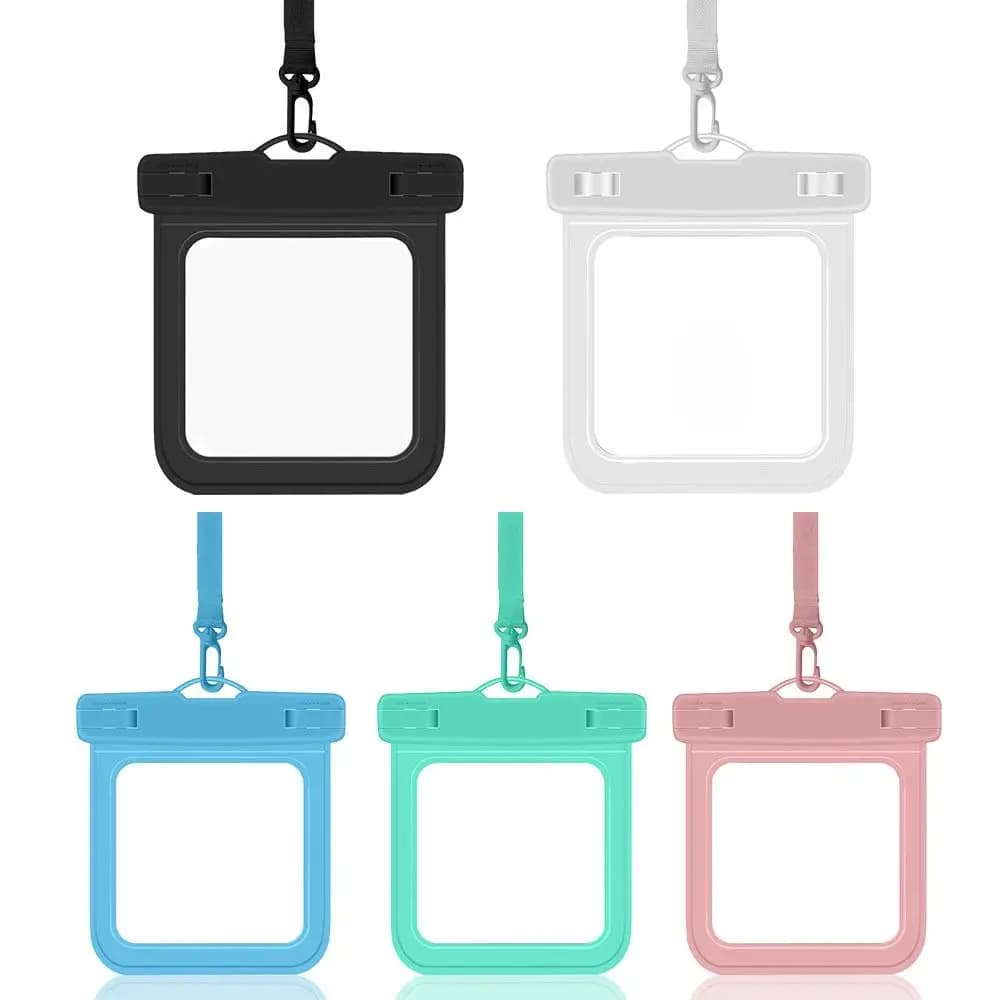 Borsa Impermeabile Subacquea Durevole 30M, Protezione IPX8, Mini Custodia Asciutta per Oggetti Piccoli, Portafoglio in TPU per Chiavi e Carte