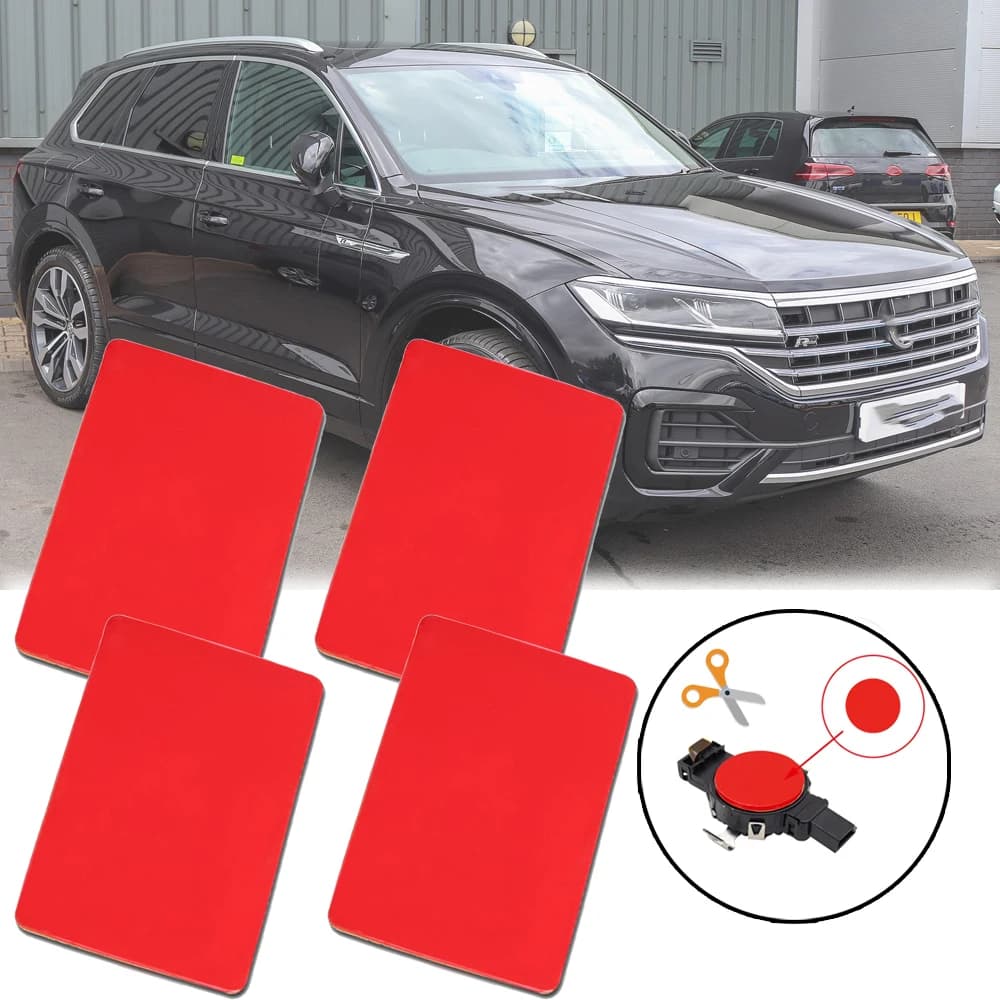 Per Hyundai Kia SEAT SKODA VW Sensore di pioggia e luce Gel adesivo Cuscino in silicone Pad Parabrezza Chip di riparazione Nastro multiuso