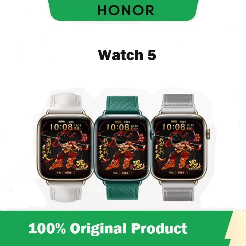 Honor Watch 5 Smart Sports eSIM Calls Heart Rate Oxygen Detection in Blood NFC Sleep Monitoring