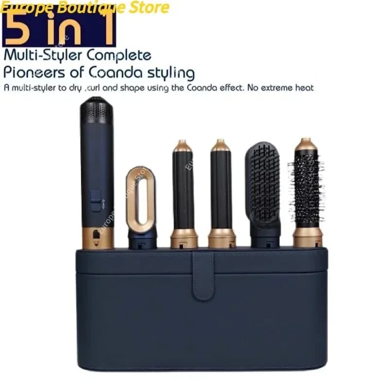 2025 New Hair Dryer Multi Hair Styler 5 in1 Curling Iron Hair Straightener With Brush Hairdryer For Dryer Multi Styler