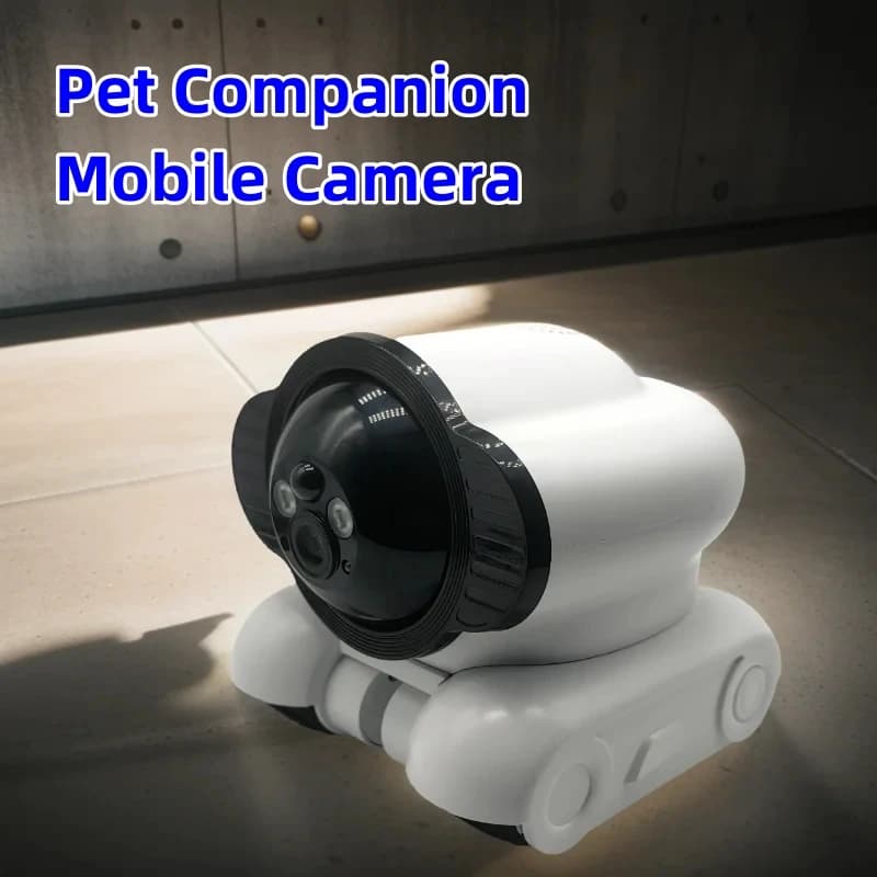 Telecamera di Sicurezza Wi-Fi 2K a Doppia Lente per Interni 2025, per Bambini/Anziani/Cani/Animali Domestici, con App per Smartphone e Audio Bidirezionale, Funzione Baby Monitor